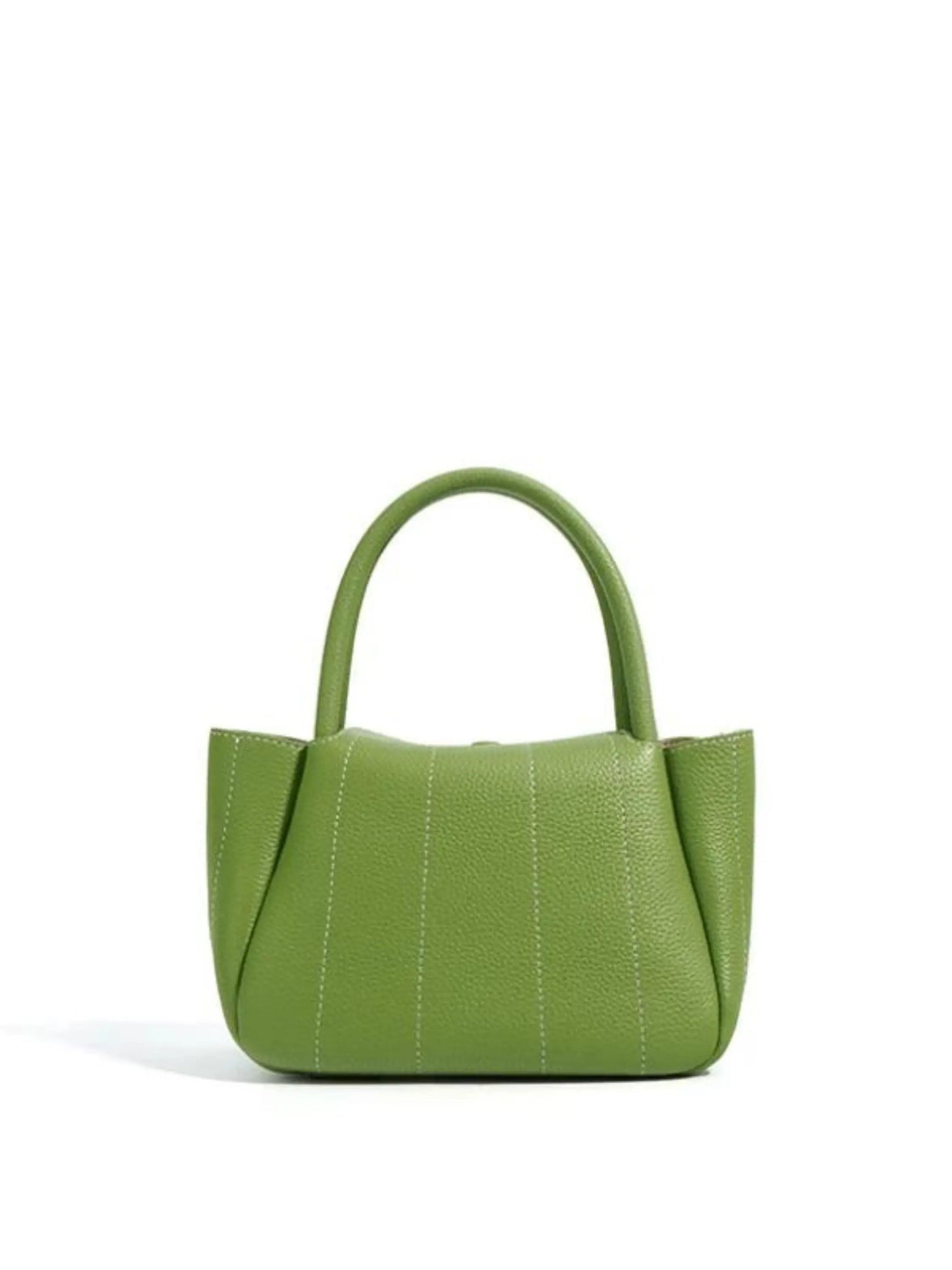 Sac Vert en Cuir Minimaliste Chic