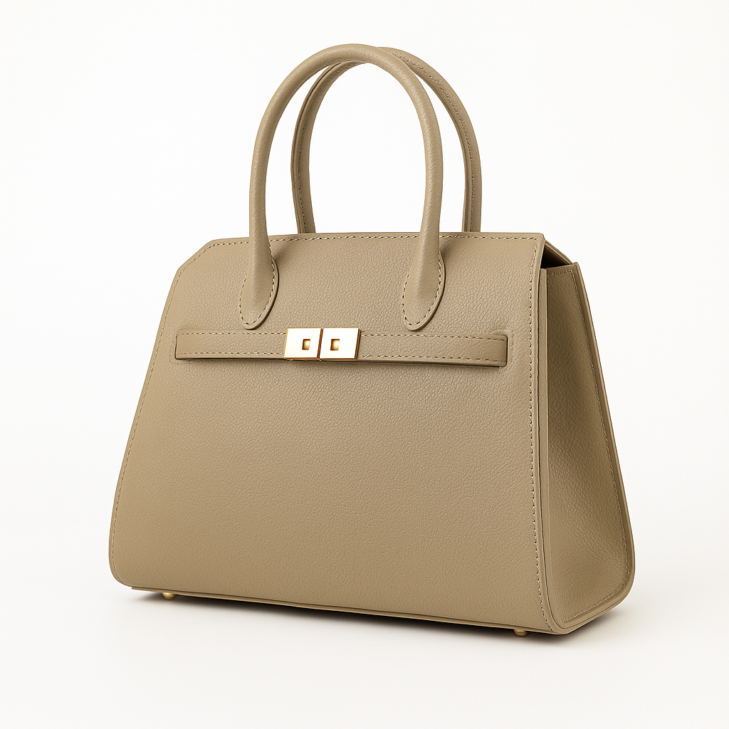 Sac à Main Cuir Végétal Élégant et Réglementable - PanierRoyale