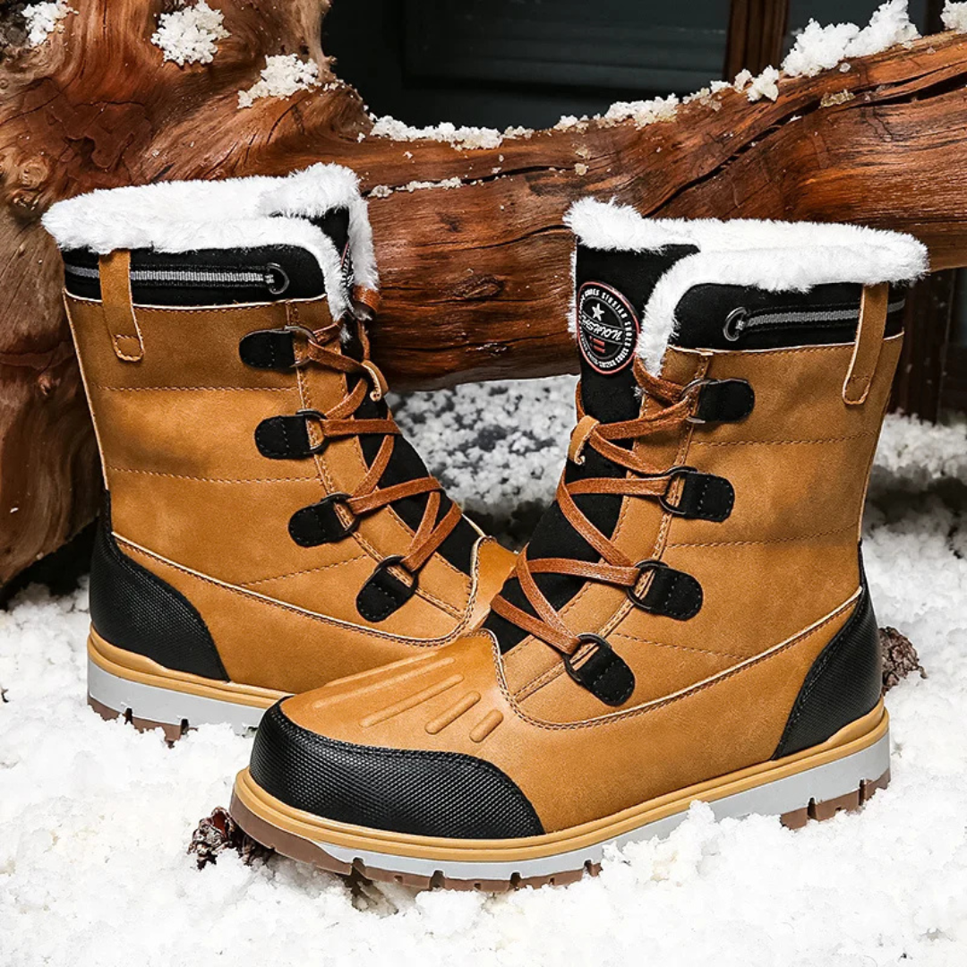 Bottes Hiver Homme Isolées et Imperméables - PanierRoyale