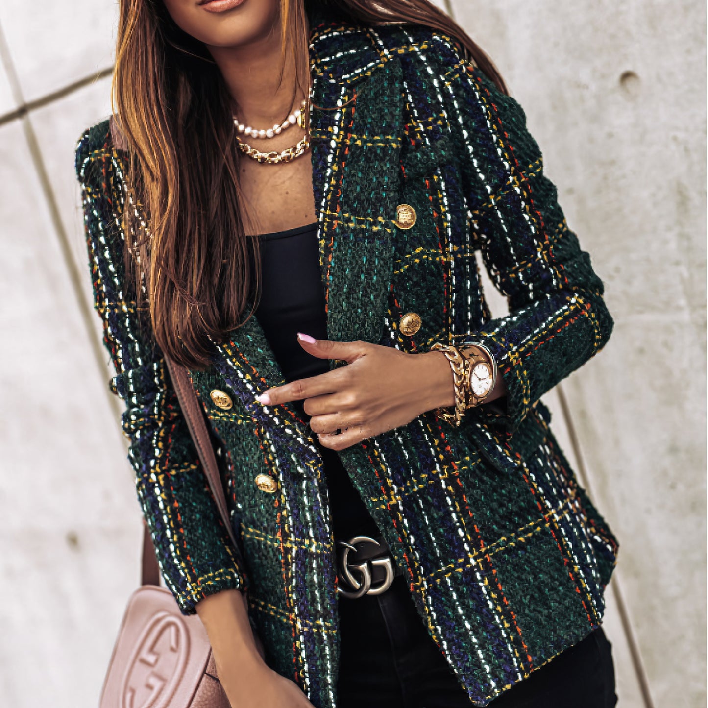 Blazer Femme Tailleur pour Travail - BerlinGlamour