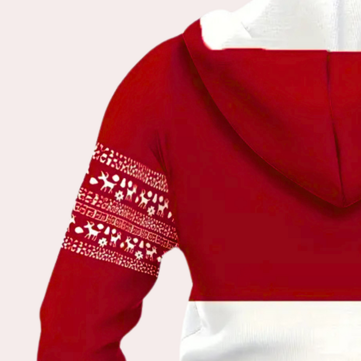 Sweat à Capuche de Noël Imprimé - vue 4