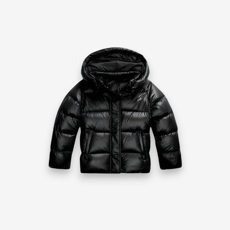 Veste d'hiver épaisse et chaude avec manches longues et poches latérales - PanierRoyale