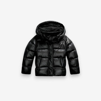 Veste d'hiver épaisse et chaude avec manches longues et poches latérales - PanierRoyale