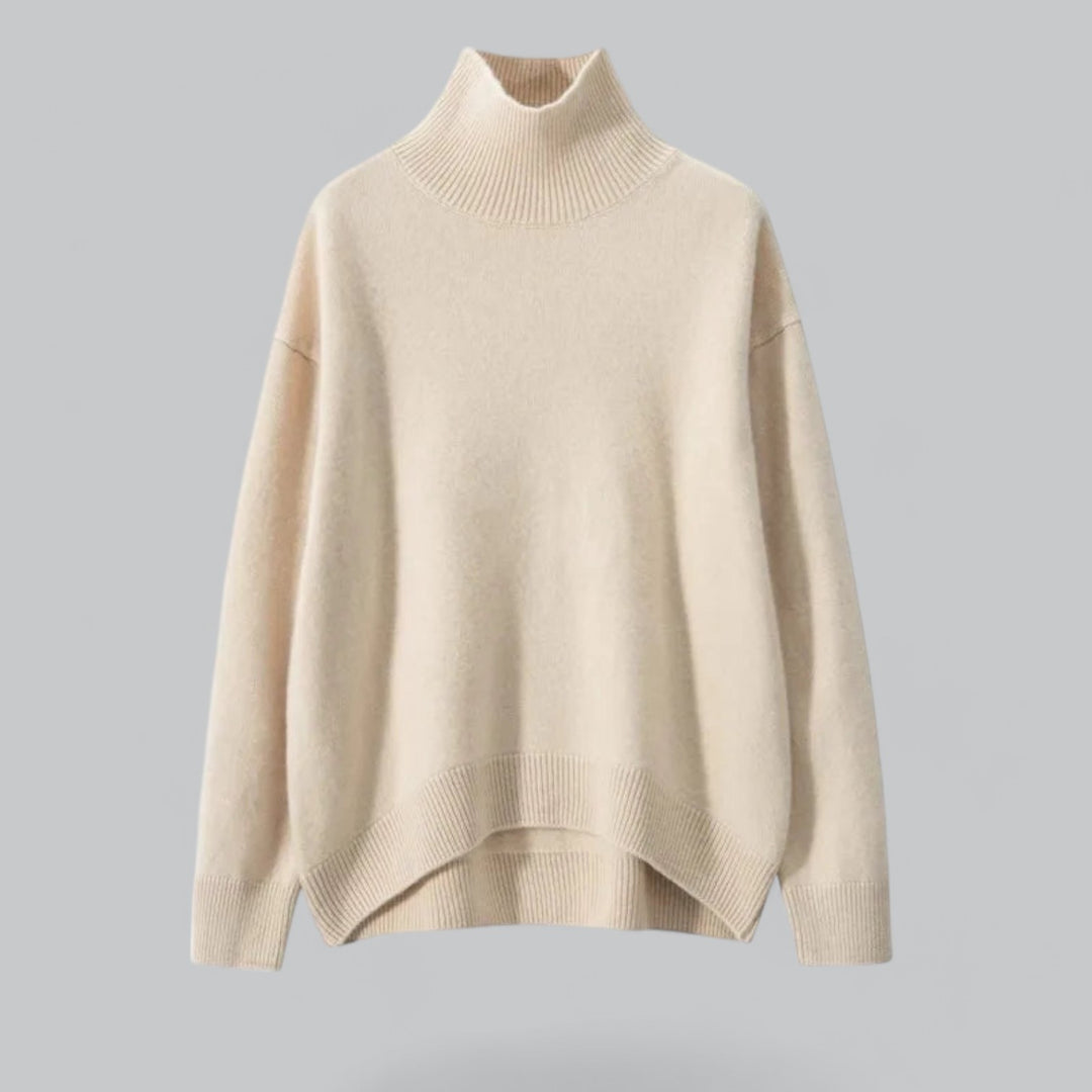 Pull à col roulé élégant pour femme 1