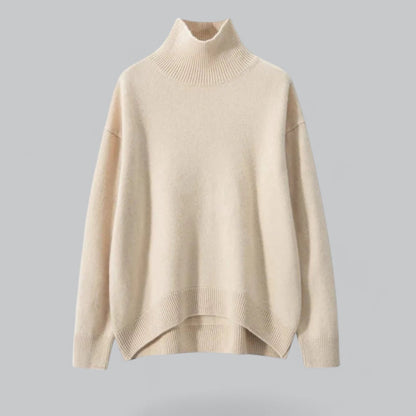 Pull à col roulé élégant pour femme 1