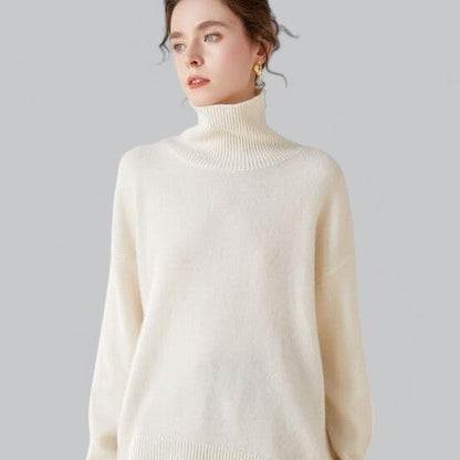 Pull à col roulé élégant pour femme 2