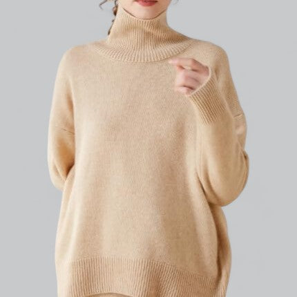 Pull à col roulé élégant pour femme 6