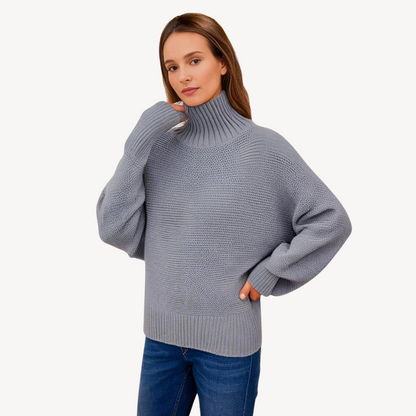 Pull à col roulé oversize 6