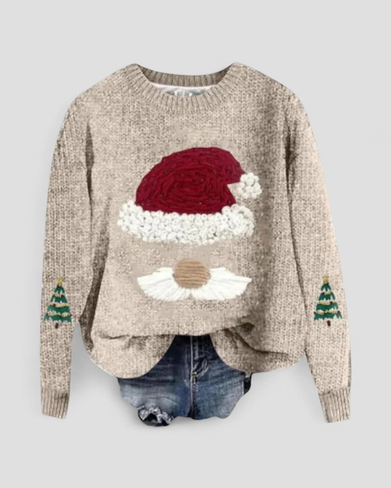 Pull Femme Hiver à Manches Longues Festif