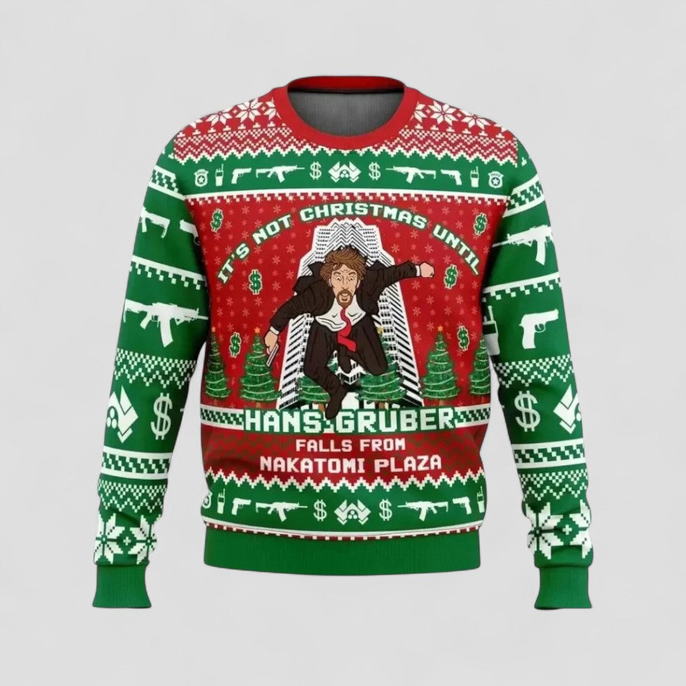 Pull Noël Homme avec Imprimé Drôle et Coloré - PanierRoyale
