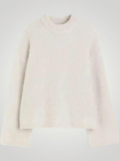 Pull Femme Col Rond Douillet et Confortable