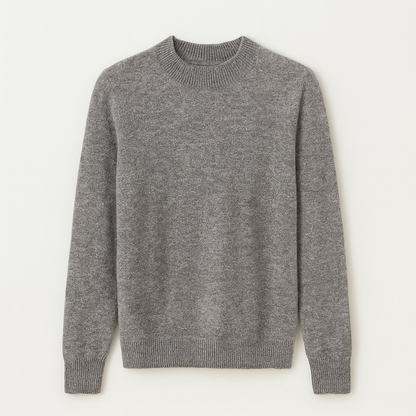 Pull en Laine Rouge Bordeaux