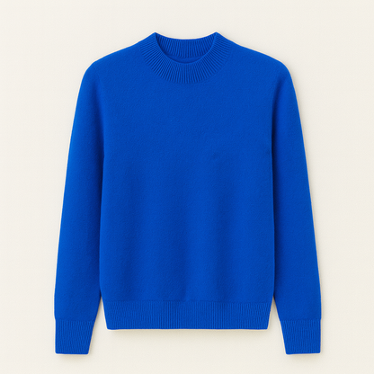 Pull en Laine Rouge Bordeaux