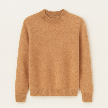 Pull en Laine Rouge Bordeaux