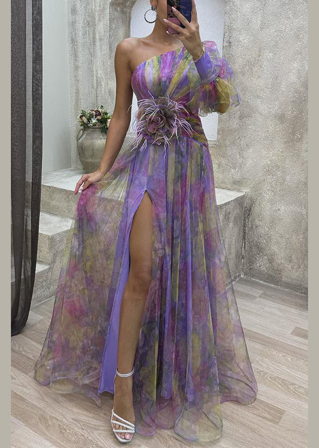 Robe légère imprimé fleuri été - EasyApparels