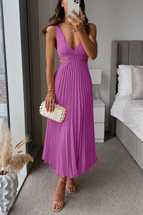 Robe Plissée Été pour Femme Legère et Chic
