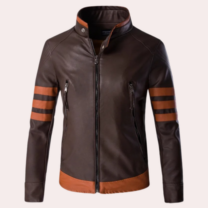 MARCUS - Veste de Motard Élegante pour Hommes