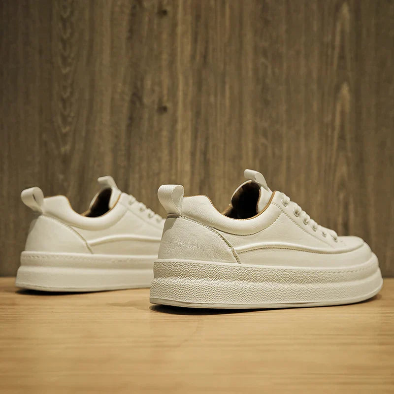 Baskets Homme Cuir Noir Moderne