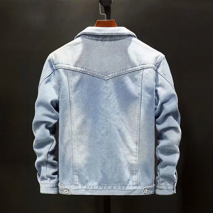 Blouson Homme Denim Doublure Polaire Chaude