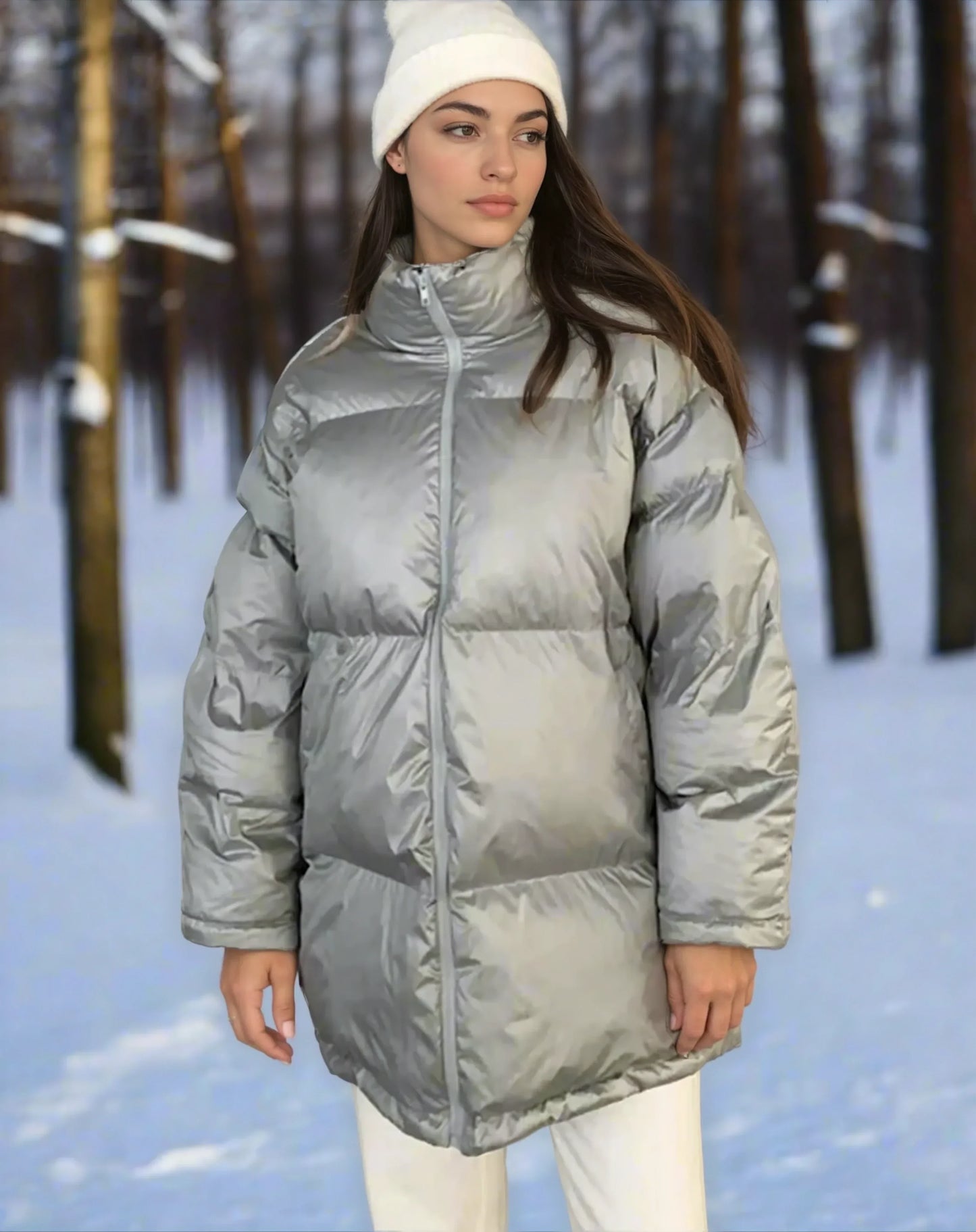 Parka Femme Hiver Chaude et Élégante - PanierRoyale
