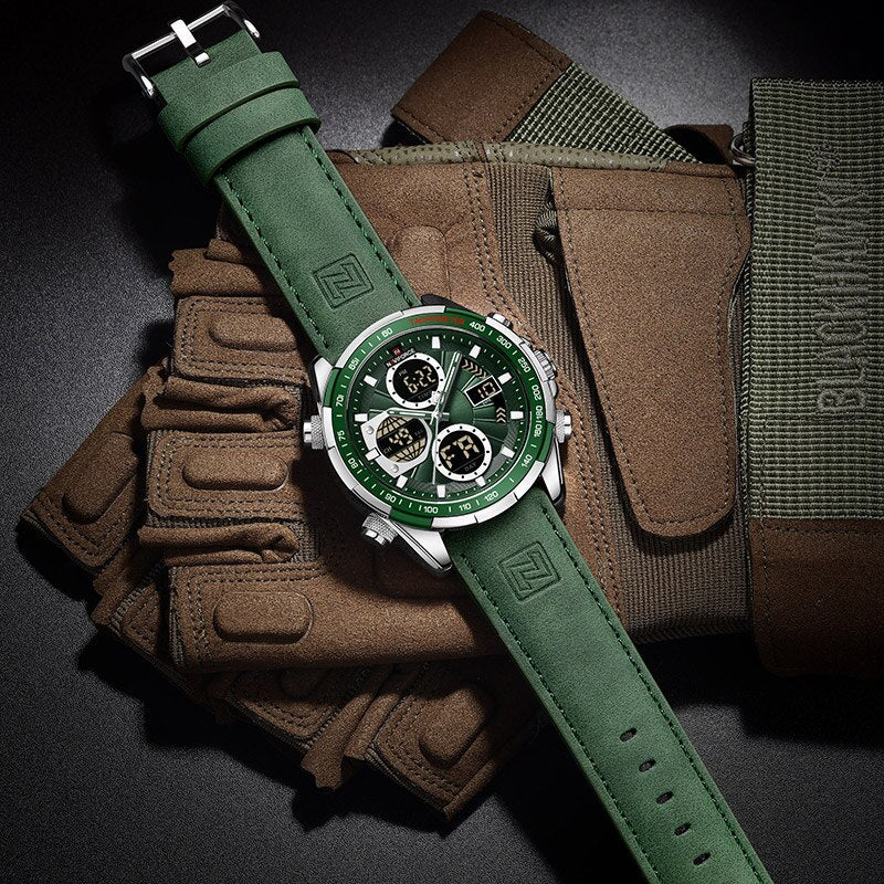 Montre Homme Marine Élégante et Résistante