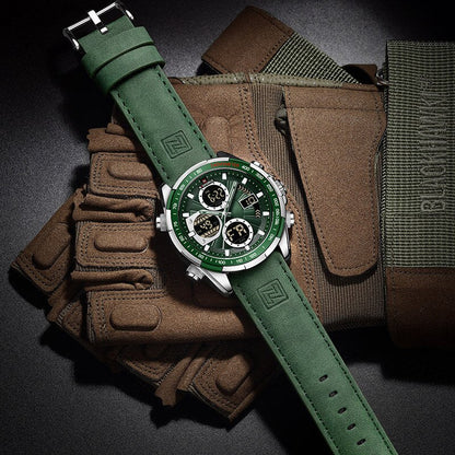 Montre Homme Marine Élégante et Résistante