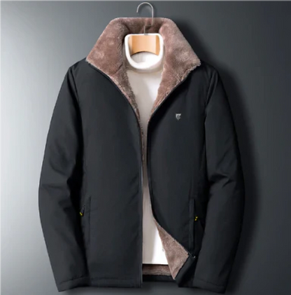 Veste Polaire Hiver Chaud avec Capuchon et Poches
