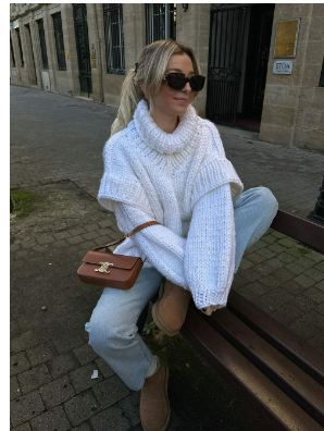 Pull Grande Taille Femme à Motif Écossais - PanierRoyale