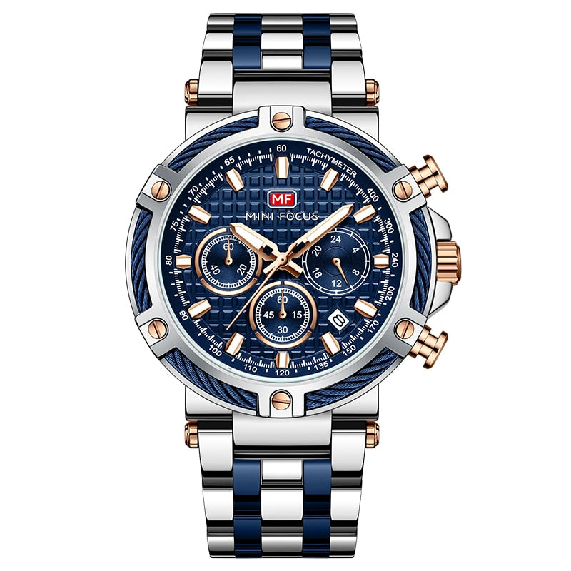 Montre de Plongée Homme Marine Étanche