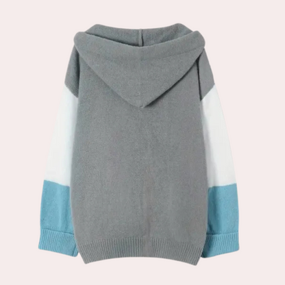 KARYME - Cardigan à Capuche Chaud pour Femmes