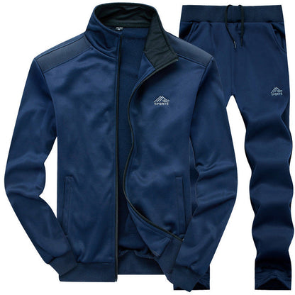 Survêtement Homme Sport Veste et Pantalon Respirant