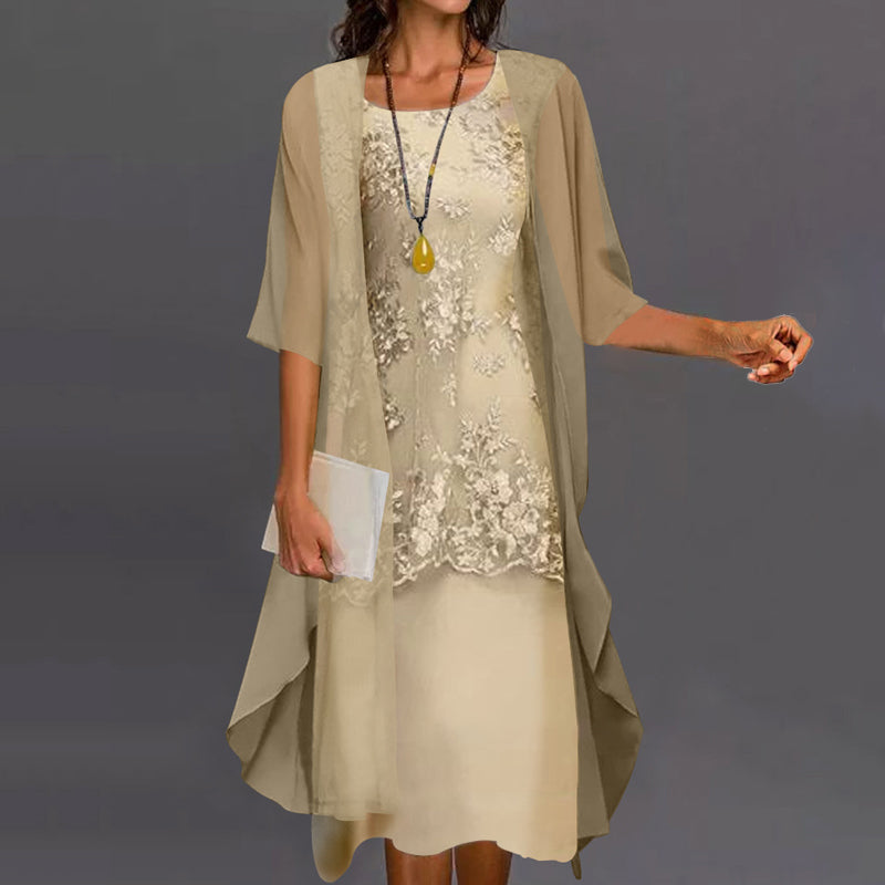 Robe Été en Mousseline Légère et Élégante