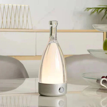 Lampe de Table LED Design Bouteille Réchargeable