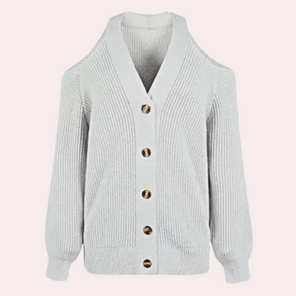 Pull Féminin Épaules Découvertes Chic et Élégant