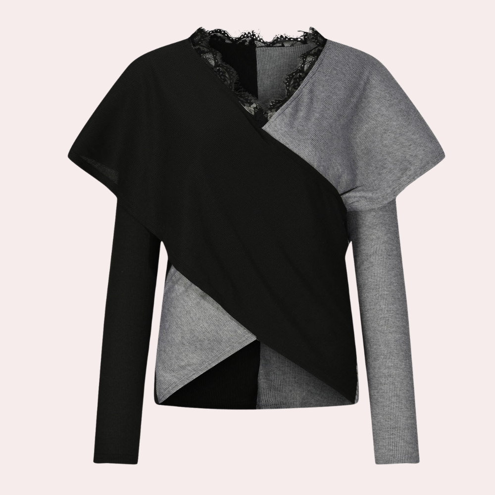 AURORA - Pull Croisé Élégant pour Femmes