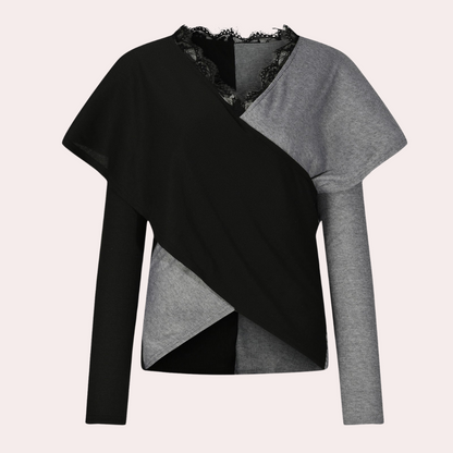 AURORA - Pull Croisé Élégant pour Femmes