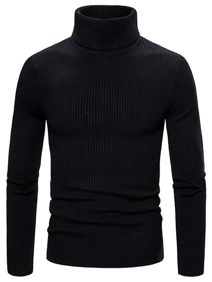 Pull col roulé doux et chaud pour homme - PanierRoyale