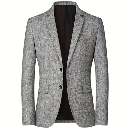 Blazer Homme Classique Deux Boutons Élégant