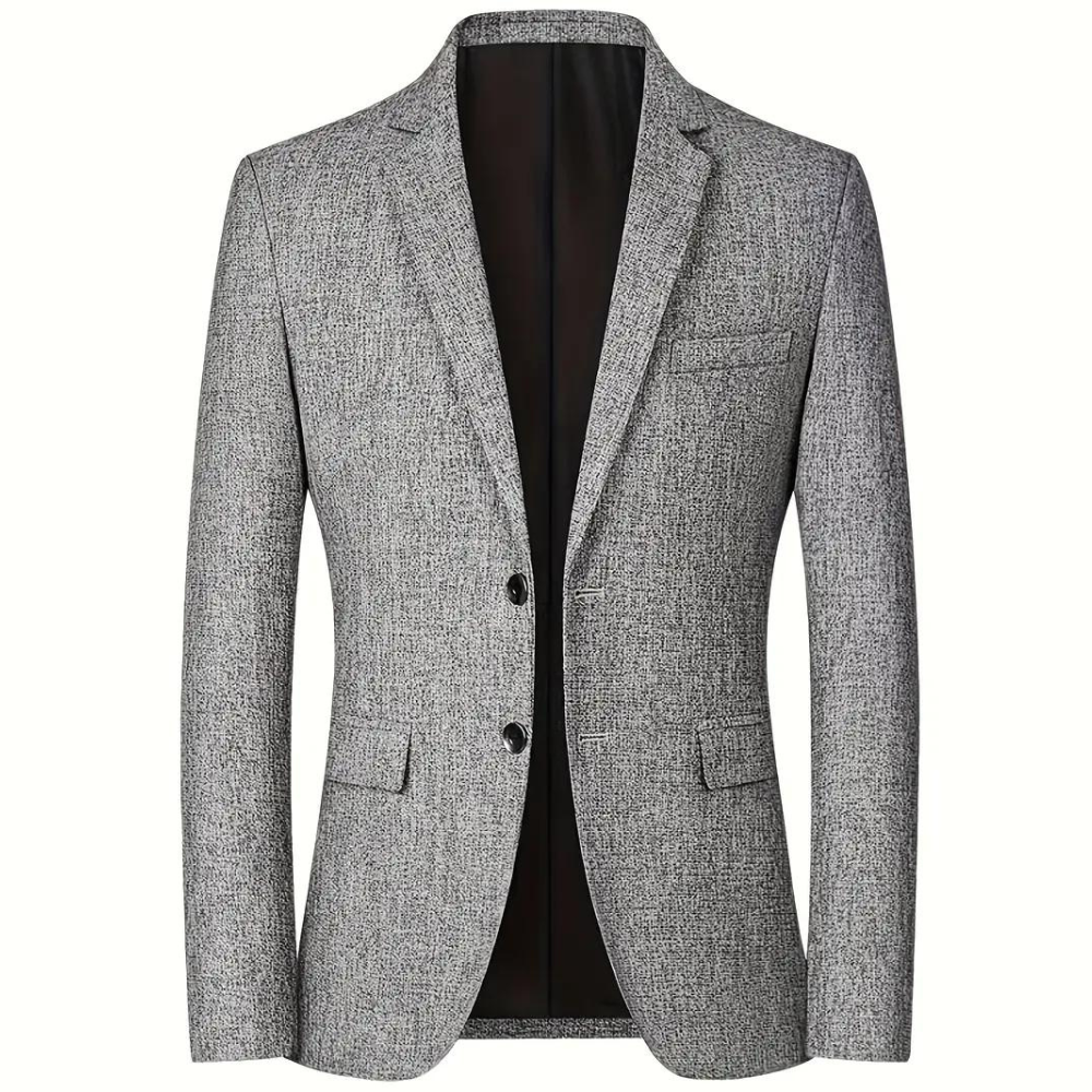 Blazer Homme Élégant Gris, Marine ou Noir - BerlinGlamour