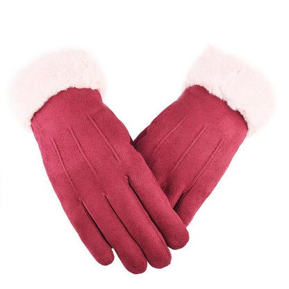 Gants Hiver Femmes Chauds et Élastiqués