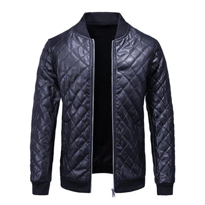 Veste Cuir Douillette Hiver