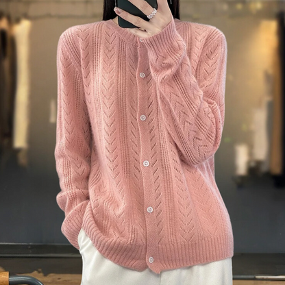 Cardigan Femme Tricoté Chic et Élégant - PanierRoyale