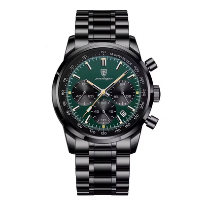 Montre Homme Acier Inoxydable 40mm Élégante