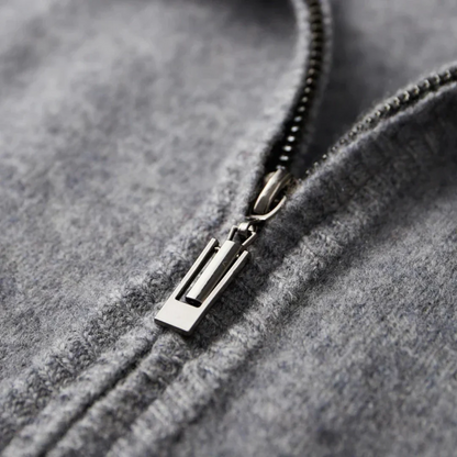 Pull Homme Mérinos Zippé Chaud et Léger