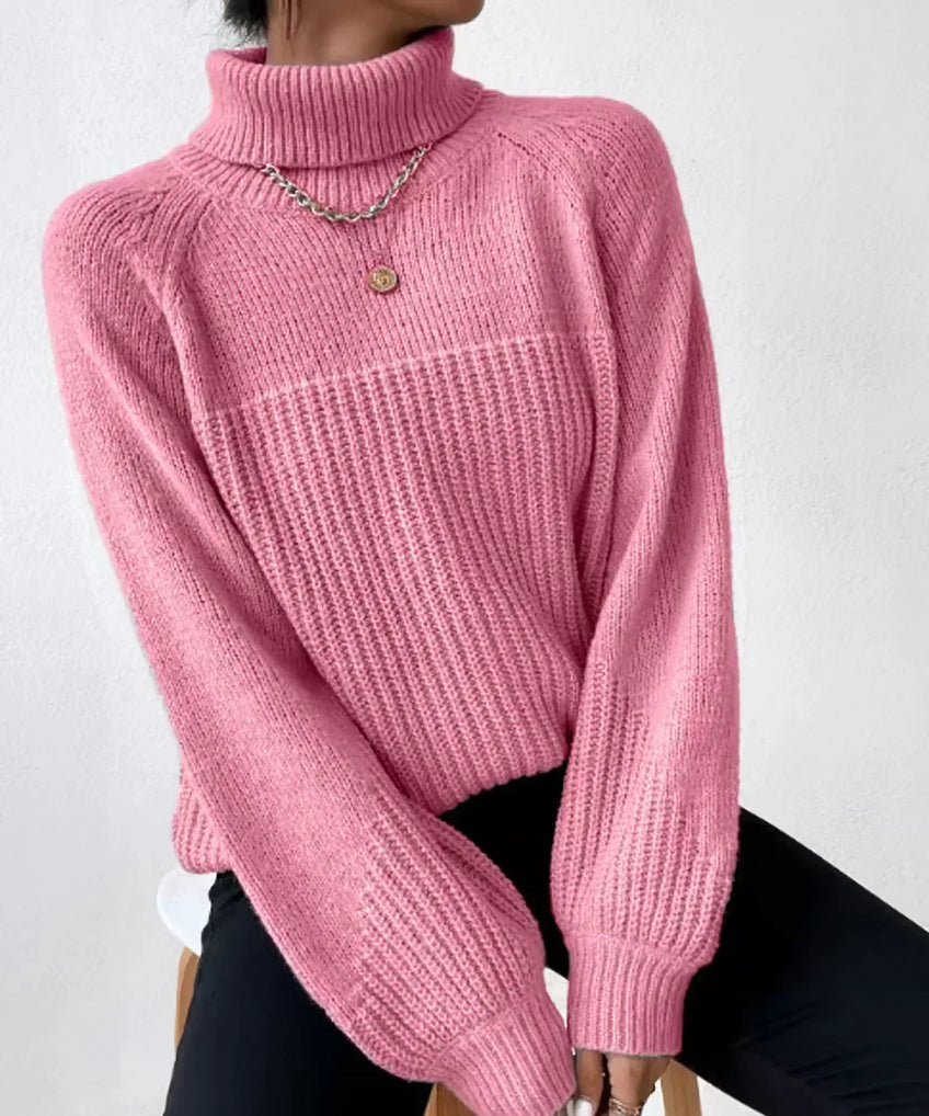 Pull Femme Gris Anthracite Confortable