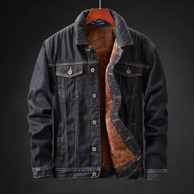 Blouson Homme Denim Doublure Polaire Chaude - BerlinGlamour