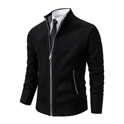 Pull Homme Noir Élégant et Confortable pour Hiver - PanierRoyale