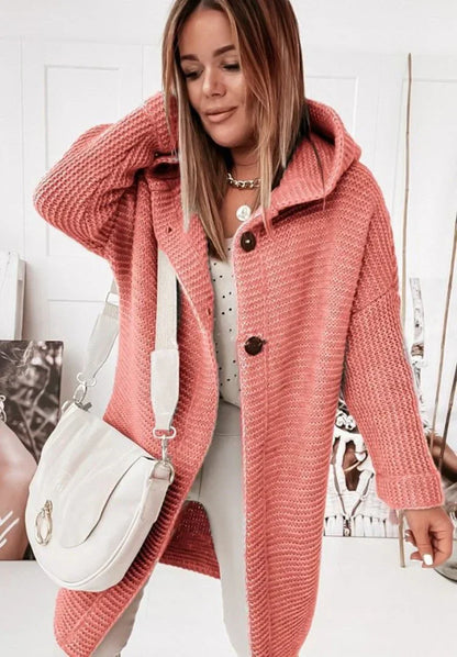 Cardigan Femme Laine Doux et Chaud pour Hiver