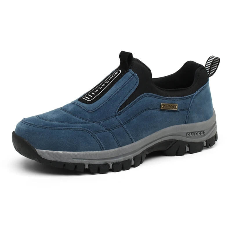 Bottes de randonnée imperméables homme bleu marine - PanierRoyale