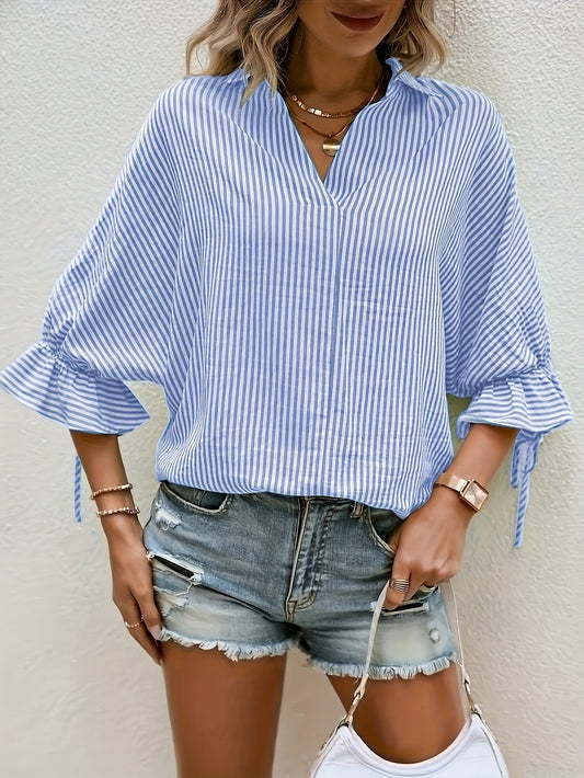 Tunique Rayée Femme élégante et Confort - PanierRoyale